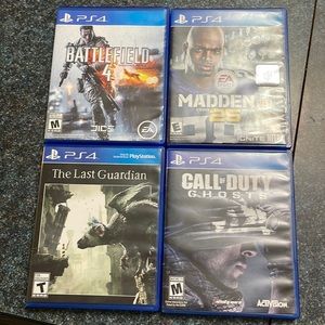 PS4 games